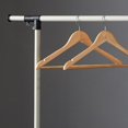 thumbnail image 4 of Short Clothing Racks for Hanging Clothes with Bottom Shelves and Wheels Heavy Duty Rolling Clothes Rack Kids Clothing Rack for Adult Coat, Closet, Wardrobe, 4 of 13