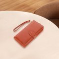 thumbnail image 4 of UPGRATOR 1Ud Cartera De Mujer Para Tarjeta Y Monedas En PU Marrón Con Seguro, 4 of 8