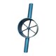 thumbnail image 5 of Divisor de bambú, divisor de tubos de bambú, herramienta manual portátil, herramienta para partir bambú, para jardineros, artesanos, patio trasero, Azul 6 cortes, 5 of 8