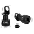 thumbnail image 1 of Bicycle Pedal Mount Fixing Adapter Portable Quick Release Pedal Holder Buckle, 1 of 9