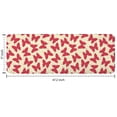 thumbnail image 7 of Red Butterfly Red Silhouette Pattern Kitchen Rug Mat,Kitchen Runner Rugs Non Skid Washable,Decorative Kitchen Floor Mats for Kitchen,Sink,Laundry,17"x47.2", 7 of 7