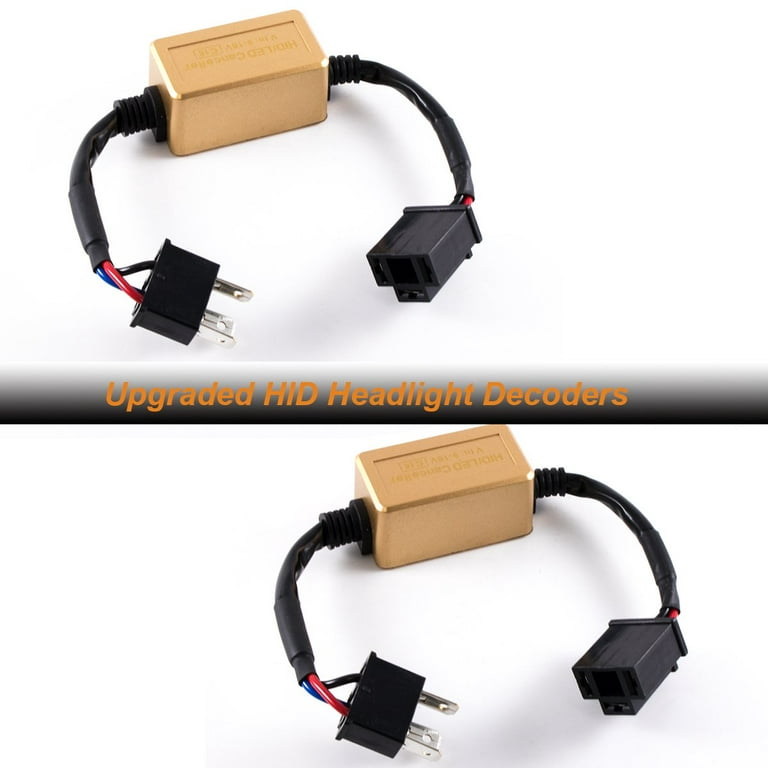 H7 LED Bulb Canbus Adapter Anti-Hyper Flash Warning Canceler
