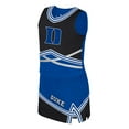 thumbnail image 2 of Girls Youth Colosseum Royal Duke Blue Devils Lollipop Park Cheer Two-Piece Set, 2 of 3