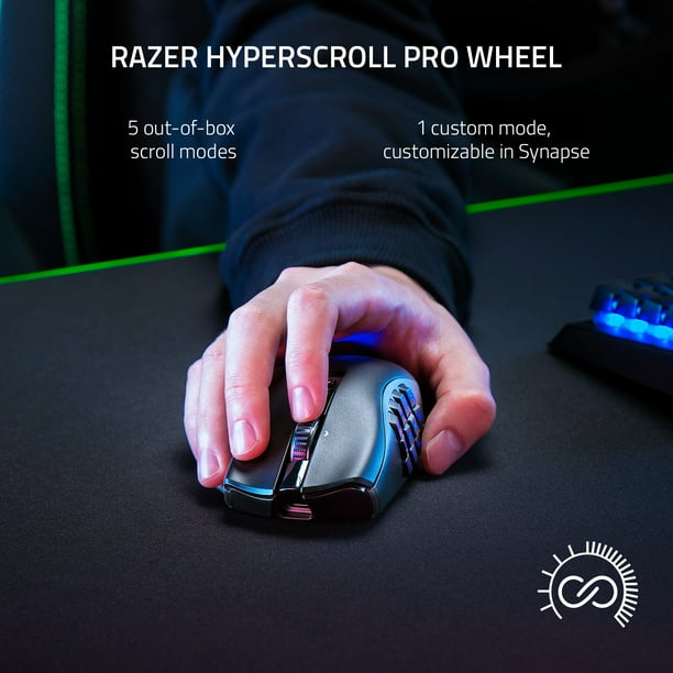 Razer Naga V2 Pro Wireless Gamer Computer Mouse, 30K Optical
