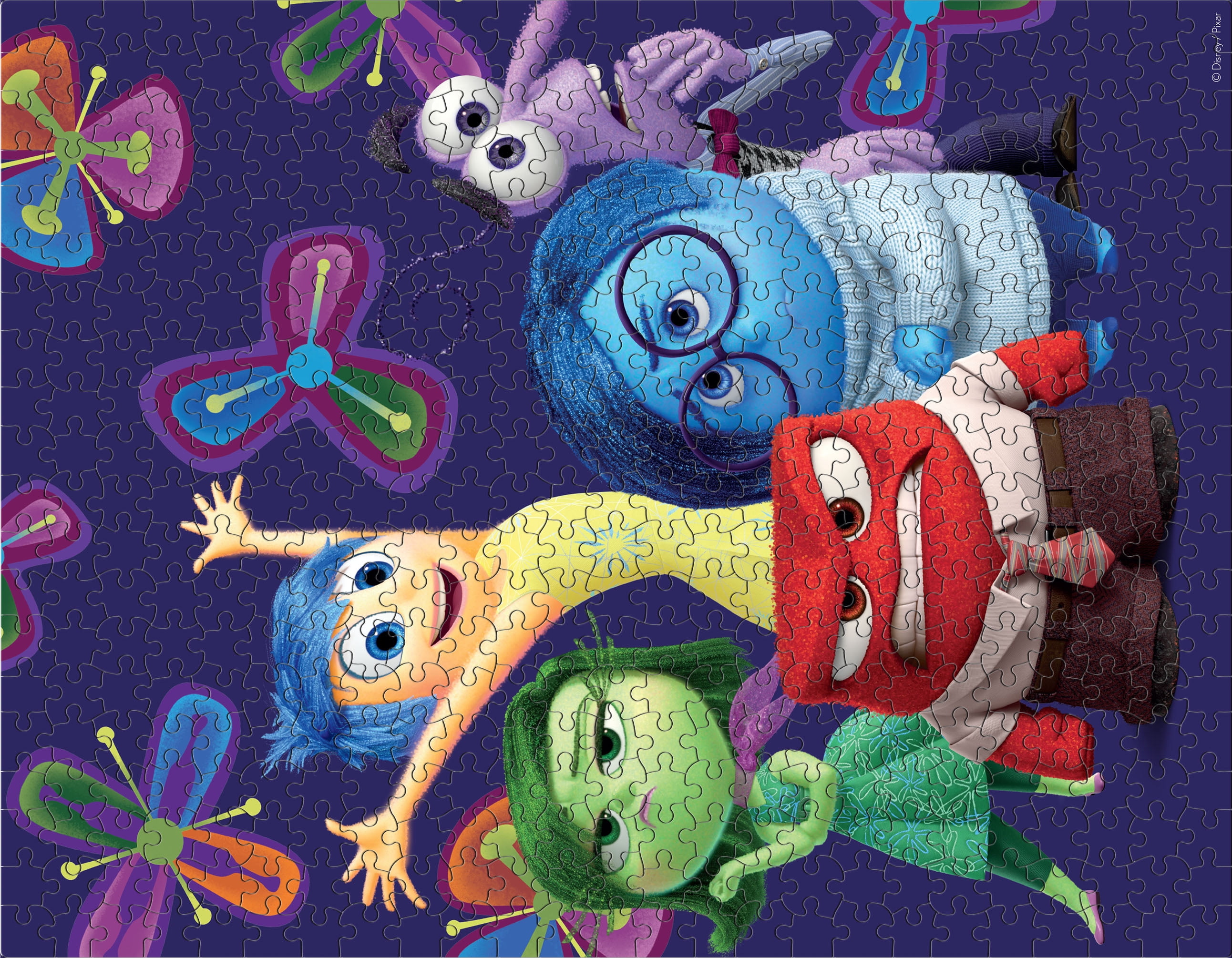 Ceaco 2000 Piece Disney Pixar 5 Inside Out Interlocking Jigsaw Puzzle