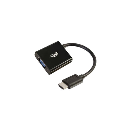 UPC: 0757120413509 | C2g 8In Hdmi To Vga Adapter Converter Dongle – Black