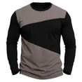 thumbnail image 3 of WAENQINLA Men Lightweight Long Sleeve Tees Crew Neck Color Block Slim Fit Tshirts Moisture Wicking Breathable Casual Pullover Tops S-2XL, 3 of 6