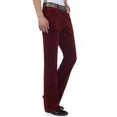 thumbnail image 4 of YM YOUMU Men Corduroy Flared Pants Trousers Slim Fit 60s 70s Vintage Bell Bottom, 4 of 7