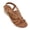 Brown, variant on Wedge Sandals for Women Shoes: Comfortable Open Toe Platform Women Sandals
