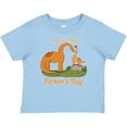 thumbnail image 3 of Inktastic It's Our 1st Father's Day Brontosaurus Family Boys or Girls Baby T-Shirt, 3 of 5