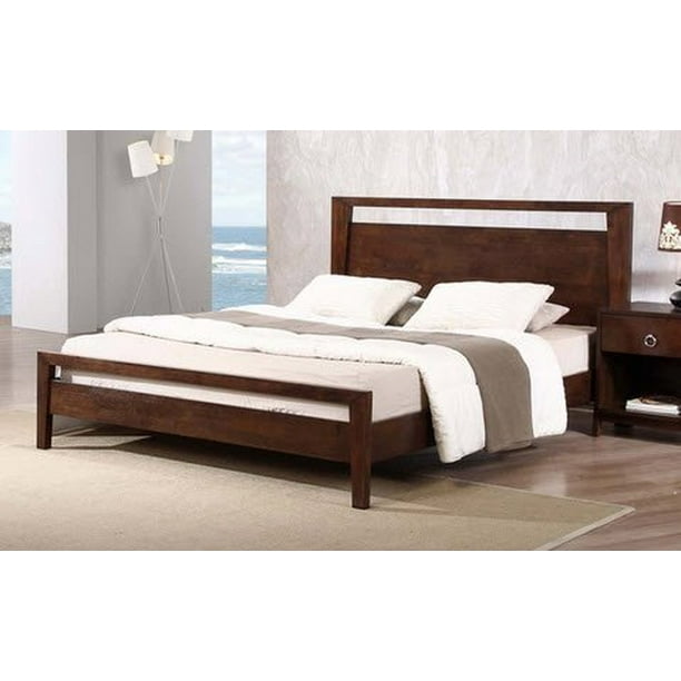 Kota Modern Queen Size Solid Wood Platform Bed Frame Com - Real Wood Queen Size Platform Bed Kota Modern Queen Size Solid Wood Platform Bed Frame Com - Real Wood Queen Size Platform Bed