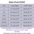 thumbnail image 3 of Wang6 Womens Front Hook Closure Bras Plus Size No Wire Seamless Lace Trim Everyday Bras Large Bust Cross Bandage Underwear Racerback T Shirt Bra Bralettes White XL, 3 of 6