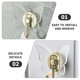 thumbnail image 3 of IDEANATEGRATE 2Ud Kitchen Adhesive Hooks Autoadhesivos Para Colgar Utensilios Toallas Y Bolsas, 3 of 8