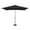 Black, variant on SimplyShade 10ft Outdoor Patio Rectangle Market Umbrella with Black Push Button Tilt, Beige