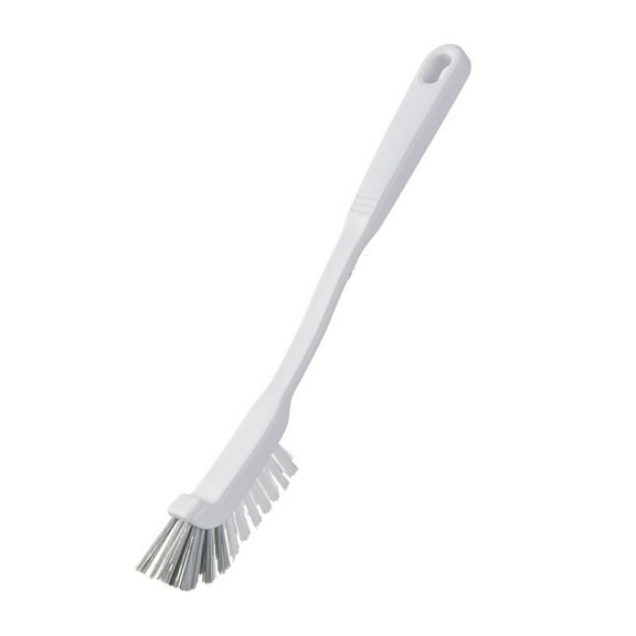 SLYNSHome Dish Brush for Kitchen,12.2 inch Bottle Brushes with Handle and Hanging Hole Gap Clean Tool Sink Scrub Brushes with Stiff Bristles for Pot Pan Edge Corners Tile