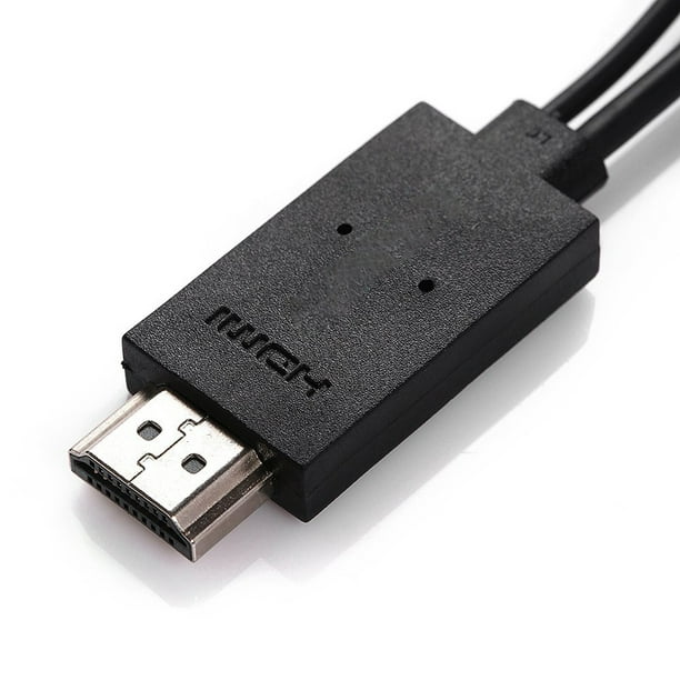 axGear Câble adaptateur micro USB MHL vers HDMI HDTV pour tablette