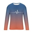 thumbnail image 5 of Blusas y camisas de manga larga con cuello redondo, moda casual para hombre, camisetas deportivas estampadas, blusas de manga larga con cuello redondo, camisas, blusas para hombre, blusa de poliéster, 5 of 5