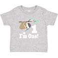 thumbnail image 3 of Inktastic First Birthday Sloth 1 Year Old Boys or Girls Baby T-Shirt, 3 of 5