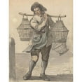 thumbnail image 3 of Paul Sandby 15x18 Black Modern Framed Museum Art Print Titled - A Poultry Seller (C. 1759), 3 of 5