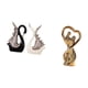 thumbnail image 5 of Figuras De Pareja De Cisnes, Esculturas De Cerámica, Adorno De Escritorio Para Regalo De Aniversario, Estante Para Amantes, Chimenea, Recuerdos Familiares, Día De San Valentín., 5 of 8