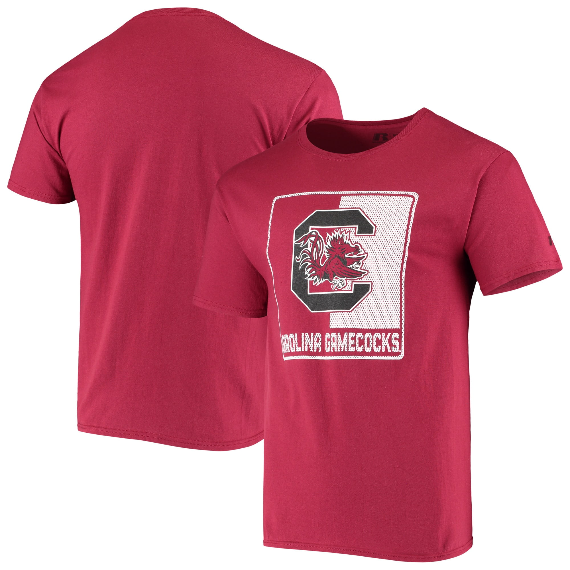 NCAA South Carolina GameCocks T-Shirt Hardwood Star College University 