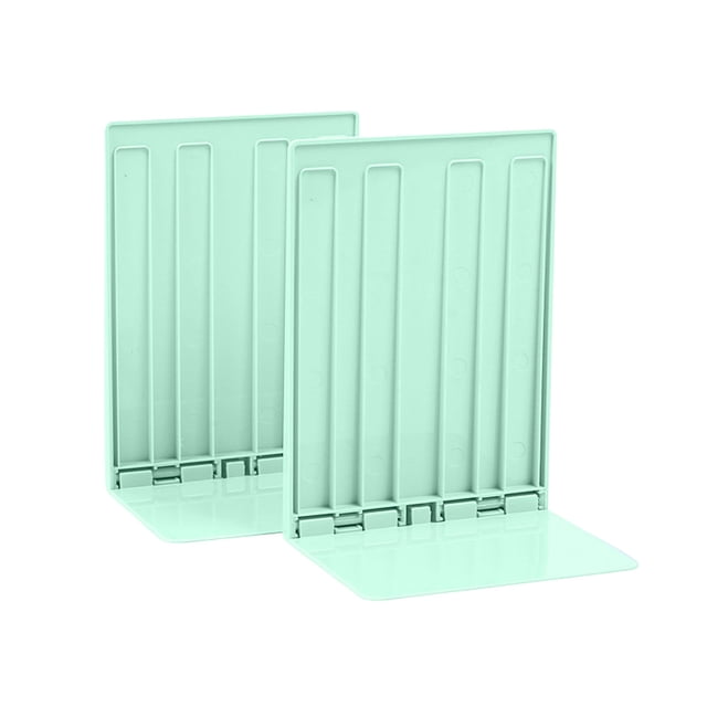 zhangmingg Heavy Duty Bookends for Organizing Shelves Sturdy Book Stopper and Divider Set for Home Desk Use 2PCS