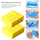 thumbnail image 3 of Bola de baño para niños con esponja de barro 3PCS - Impresión amarilla MFZFUKR CPB-DE-LYY675-4, 3 of 5
