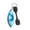 Blue, variant on Kayak Keychain with Paddle, 3D Mini Boat Keyring for Water Sports Lovers, Cute Canoe Charm for Keys, Backpack, and Bags, Outdoor Adventure Gift for Kayakers and Campers