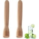 thumbnail image 1 of 2 piezas de mortero de madera para mojito, mortero de cóctel, mortero de hielo higiénico, fácil de usar y limpiar (t-0-g), 1 of 5
