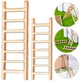 thumbnail image 2 of SHOWERORO Wooden Mini Ladders Beige 40Pcs 3.5X1.2X0.1In, 2 of 8