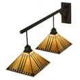thumbnail image 3 of Meyda Tiffany 150905 Prairie 2 Light 18" Tall Wall Sconce - Bronze, 3 of 4