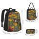thumbnail image 2 of Easygdp Humming Bird Mochila para Niños y Niñas con Set de Caja de Almuerzo y Estuche para Lápices 3 en 1, Mochila Escolar Estampada para Adolescentes, 2 of 7
