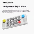 thumbnail image 3 of Pocket Music Keyboard Mini Portable Electronic Organ 1500mah Midi Piano Toy Children Gift, 3 of 5