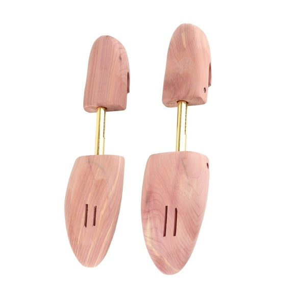 Shoe Expander, Wooden Boot Shape Holder Shoe Trees Boot Stretcher Adjustable Cedar Shape Extender for Multiple Sizes