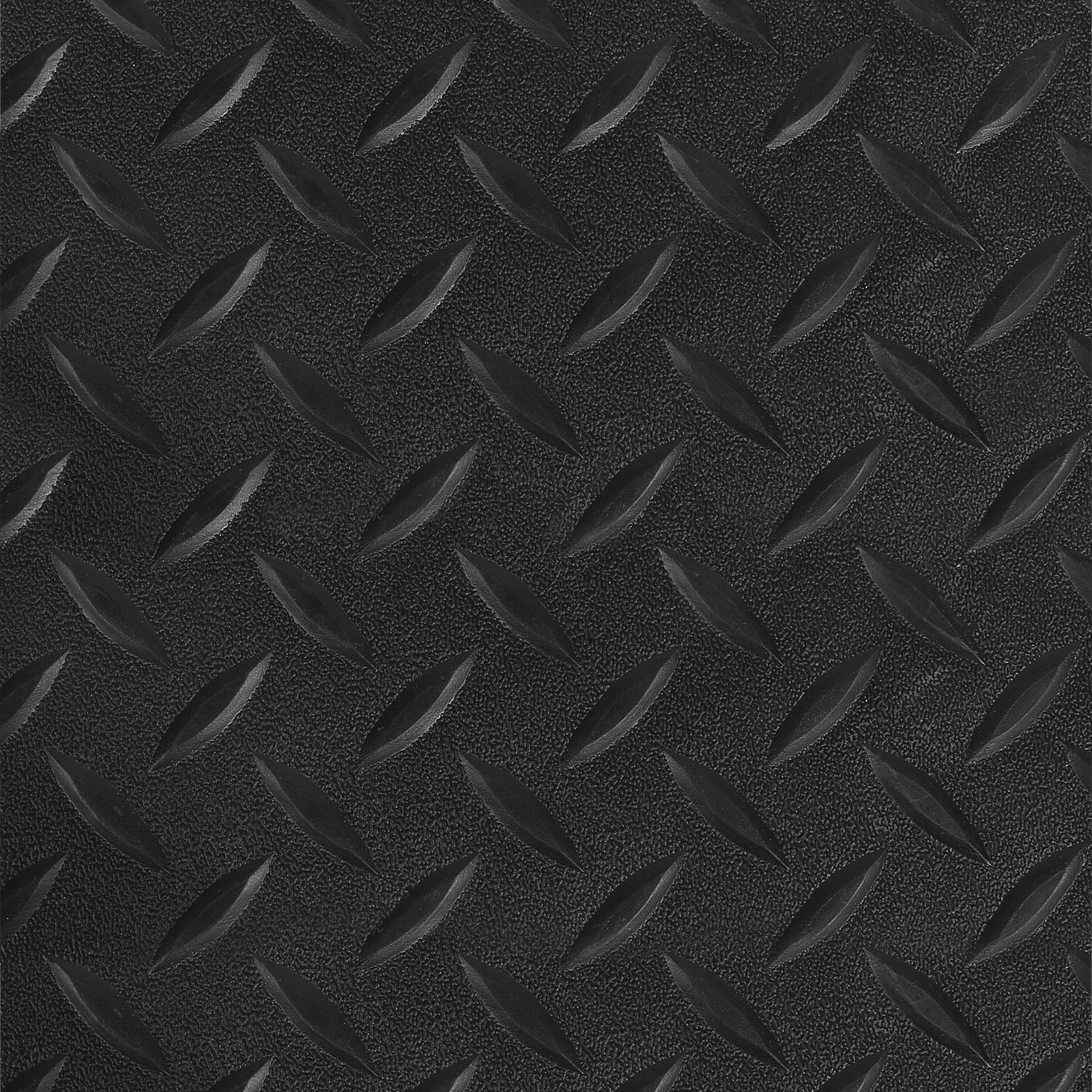 Diamond Plate Anti Fatigue Garage Flooring Roll in Black Symple Stuff Mat  Size: 4' x 15' - Yahoo Shopping