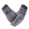 thumbnail image 1 of Matsuzay Hombre invierno mantener caliente pantalla táctil más terciopelo interior guantes moda masculina estilo Simple espesar tela de gamuza guantes Suministros de limpieza para el hogar Matsuzay HA017275-00, 1 of 2
