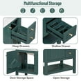 thumbnail image 3 of Euroco Bathroom Vanity Solid Wood MDF Ceramic Sink 30 Inch Green, 3 of 8