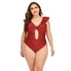 thumbnail image 1 of Traje de baño Fridja Bikini sólido casual mujer Talla XL XXL, 1 of 7