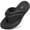 ALL BLACK, variant on X STQ Flip Flops Kids Fashion Sandals Summer Beach Non Slip Little/Big Kids Lightweight Soft Bathroom Pool Swimming Shower Home House Sport Pink Size 4 Big Kid