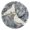 Gold, variant on Round Art Wall Clock Vintage Oil Painting Texture Decorative Clock Gold Pointer, Multi-Purpose Desktop & Hanging Creative Decor Clock for Home Living Room Ink-wash Pigeon Art
