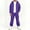 Purple, variant on BXJX Boys Outfit Sets Size 10-12, Full Zip Long Sleeve Sports 2 Piece Hoodies and Cargo Pants Sets