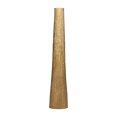 thumbnail image 6 of Metal Tapered Floor Vase for Living Room Decor - Modern Aluminum Flower Vase for Home, Bedroom, House, or Office Room Decor - Textured Accent Display for Entryway and Hallway - 59", Gold & Metallic, 6 of 13