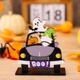 thumbnail image 4 of Halloween Decorations Wood Signs Pumpkin Dwarf Table Centerpiece Halloween Table Decor For Home Living Room Decor, 4 of 9
