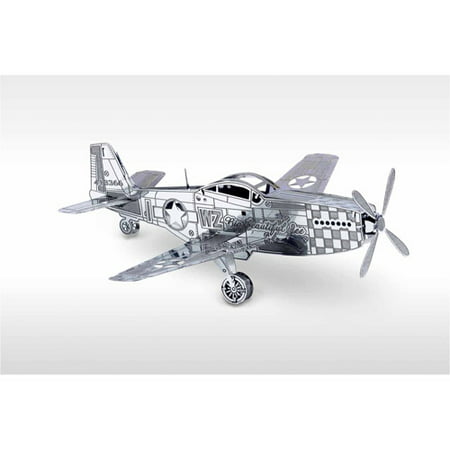 Metal Earth 3D Laser Cut Model, P-51 Mustang (Best 3d Print Models)