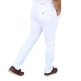 thumbnail image 5 of Pantalón de gabardina stretch John Silver  Corte recto color blanco, 5 of 5