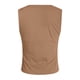 thumbnail image 5 of Camiseta sin mangas de verano ajustada para mujer: sin mangas, color liso, poliéster transpirable, corte ajustado, versátil para combinar con pantalones cortos o faldas., 5 of 5