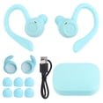 thumbnail image 2 of Auriculares Inalámbricos Con Ganchos Para La Oreja , Auriculares De Botón Inalámbricos Deportivos Con Caja De Carga, 2 of 7