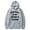 Grey, variant on Men's Rugby Printed Sweatshirt Warm Hooded Jacket Loose Casual Sports Hooded Sweatshirt