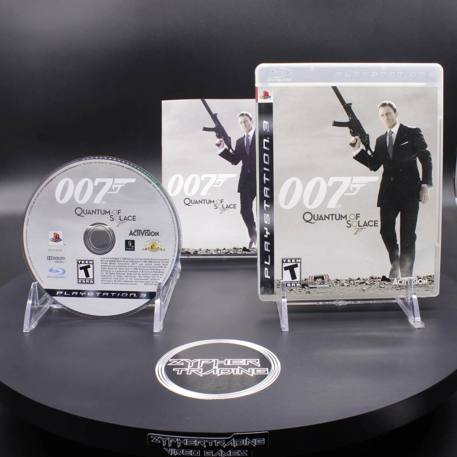 007 James Bond: Quantum of Solace Video Game Physical Action & Adventure for PlayStation 3 1 Count 1 Pack