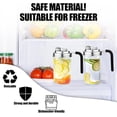 thumbnail image 4 of 2 Pcs Couvercles de Pots Mason, Couvercles Verseurs en Acier Inoxydable pour Pots Mason à Grand Ouverture avec Poignée Couvercle Rabattable pour Infusion de Fruits Boissons Hermétiques, 4 of 7